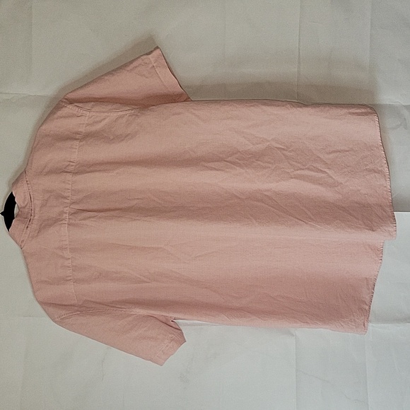 American Eagle Seriously Soft Short Sleeve Button Down - Picture 2 of 5